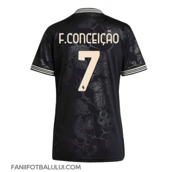 Juventus Francisco Conceicao #7 Tricou Fotbal Replică 2025-26 Femei Treilea